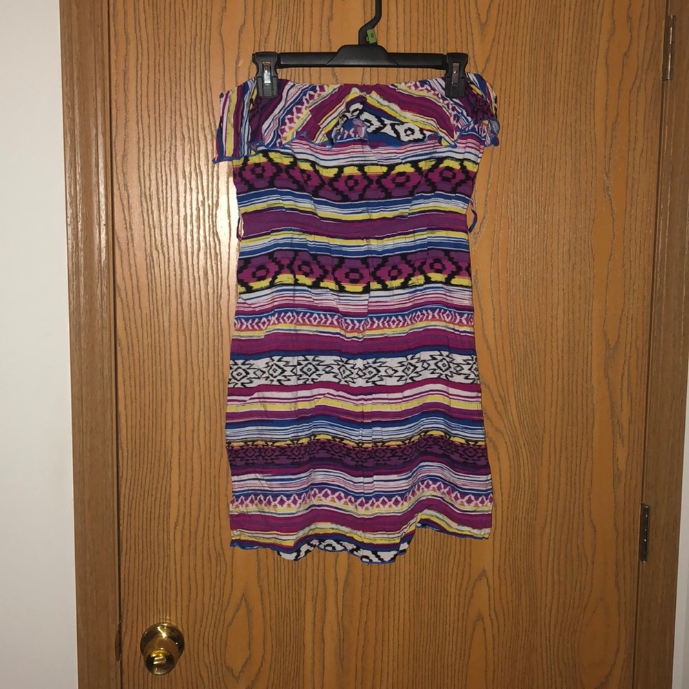 Rue21 tribal strapless dress